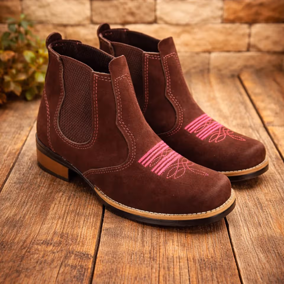 Bota Texana Couro Legítimo — 3