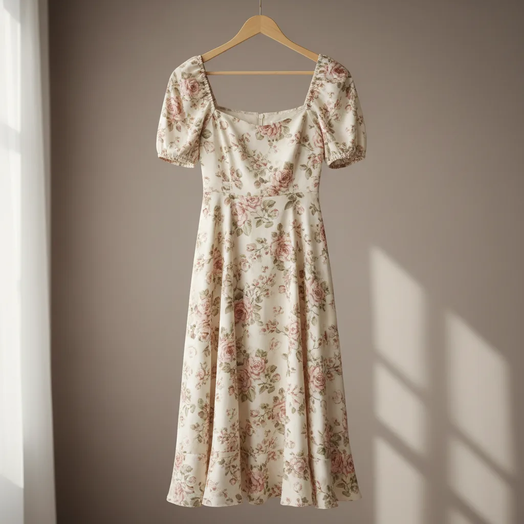 Vestido Midi Floral
